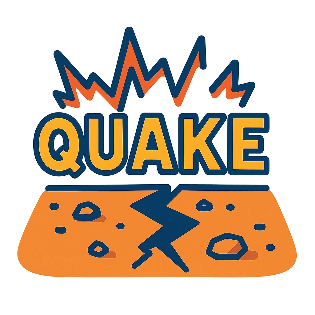 a small earthquake with subtle ground crack and minimal debris emoji
