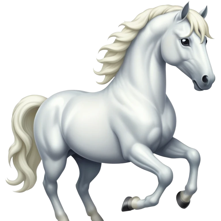 Caballo blanco  emoji