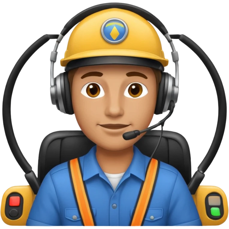 Ride Operator at Controls emoji