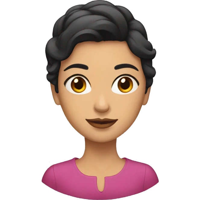 Mujer morena  emoji