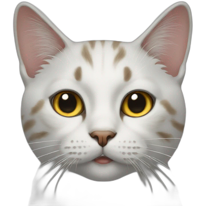 Cat with space emoji