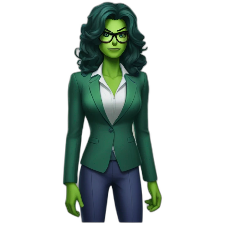 she hulk lawyer suit marvel disney serie emoji