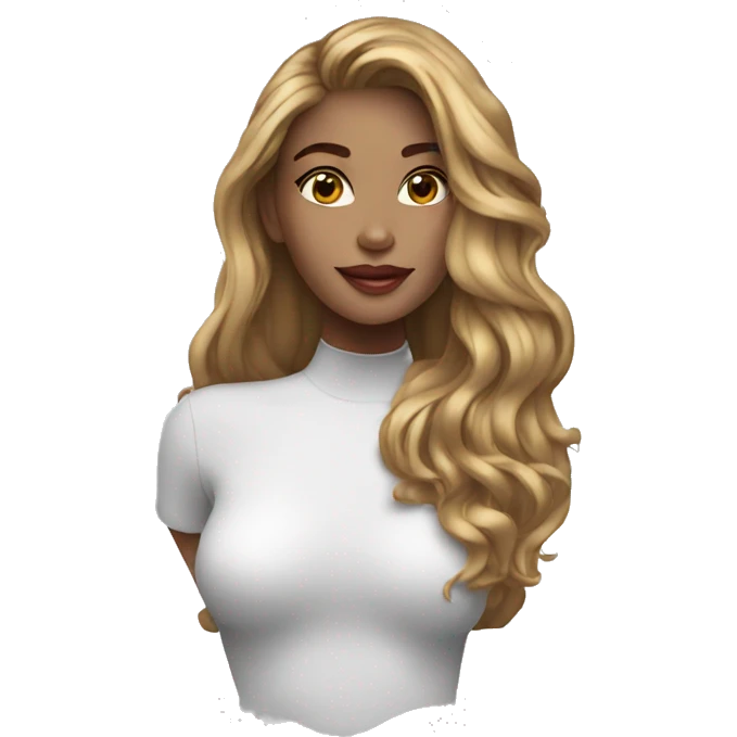 beautiful woman supermodel emoji