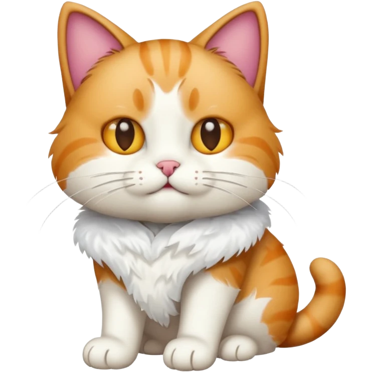 Orthopedic cat emoji