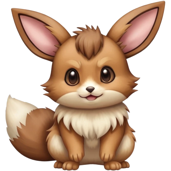 Furret-Eevee-Hybrid (Full body) emoji