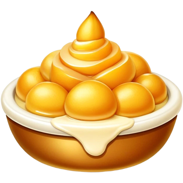 Oberschine mit Pfirsich emoji