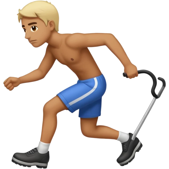 drag your ass (meaning really slow) emoji