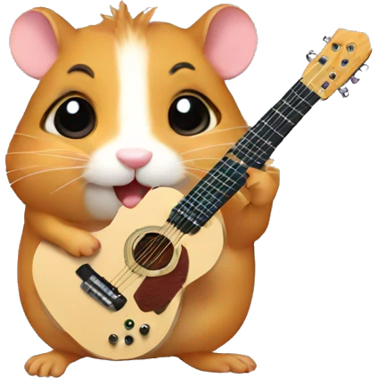hamster guitar emoji
