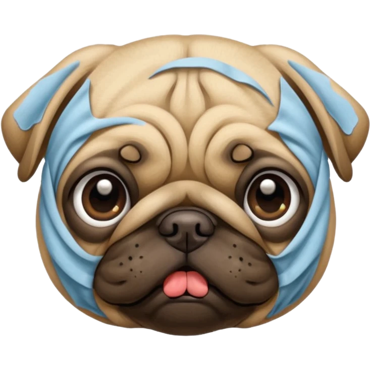 pug that smells  emoji