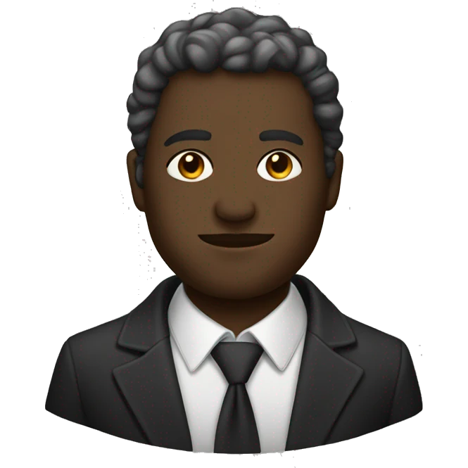 Zumo negro emoji