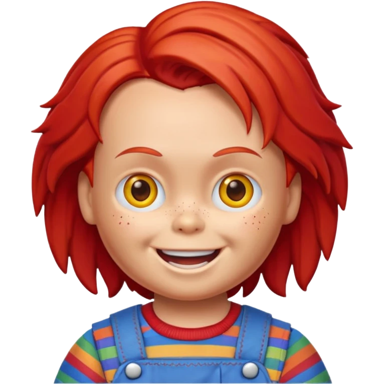 Un emojin de chuky emoji
