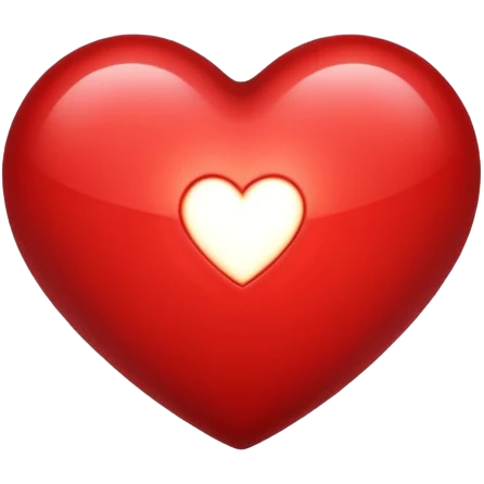 Crimson heart  emoji