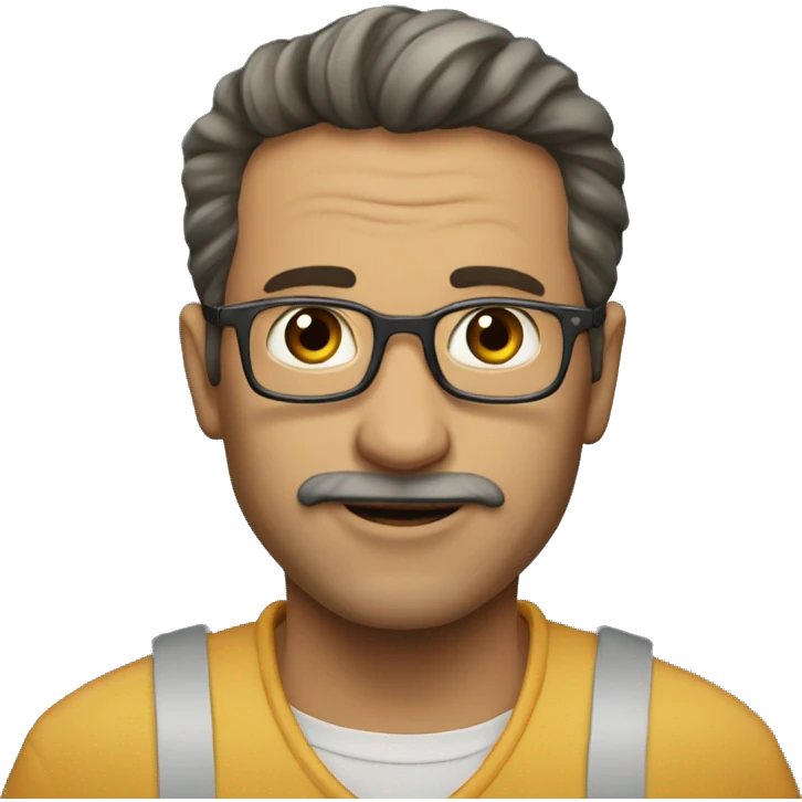Пекинес рядом с елкой emoji