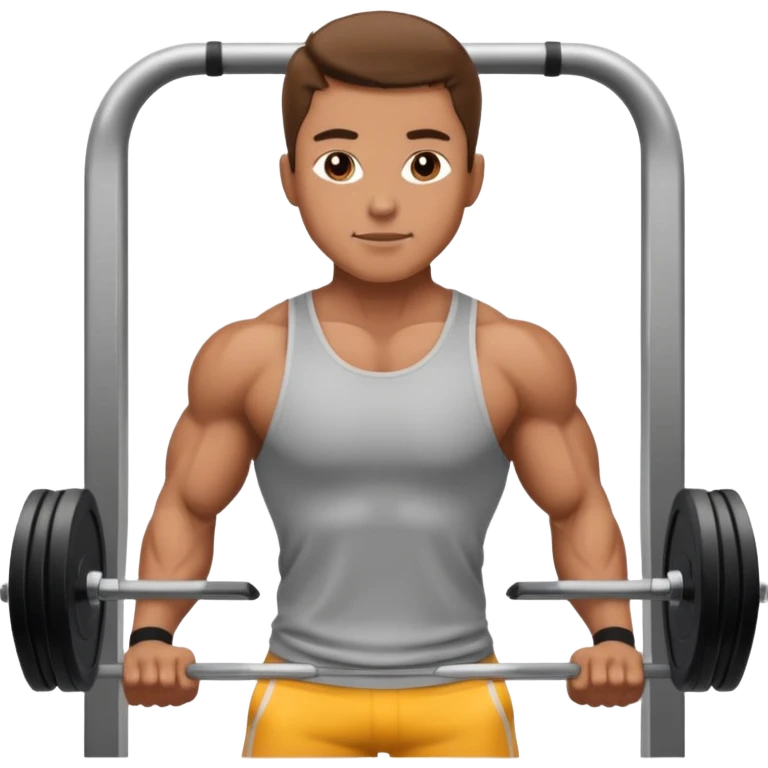 gym outside building emoji