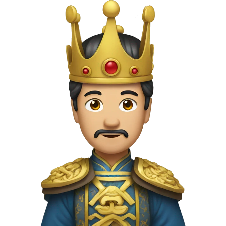 Asian king emoji