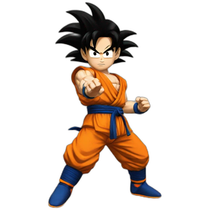 Goku kaoiken emoji