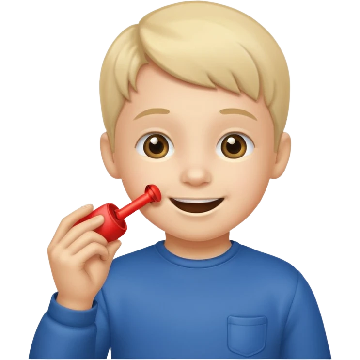 Игра со свистулькой  emoji