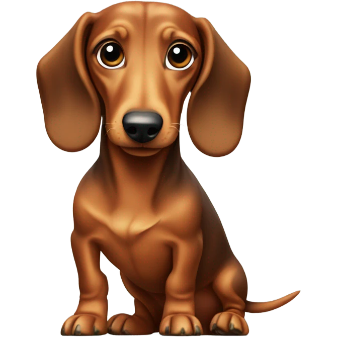 Dachshund  emoji