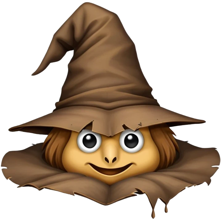 The sorting hat from Harry Potter  emoji