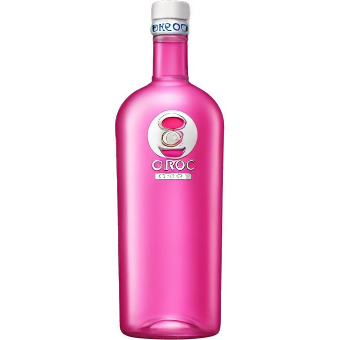 Pink Ciroc bottle  emoji