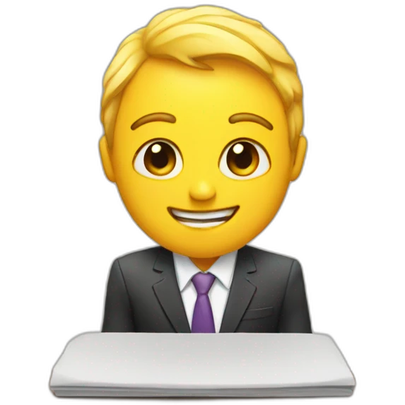 podcast on a table emoji