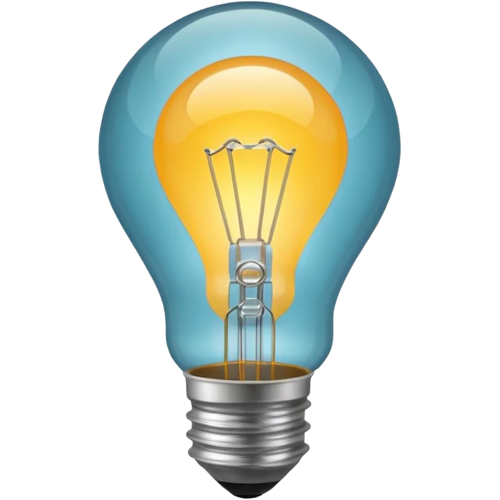 light bulb emoji