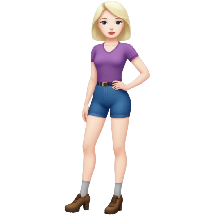 Jambes lourdes femme emoji