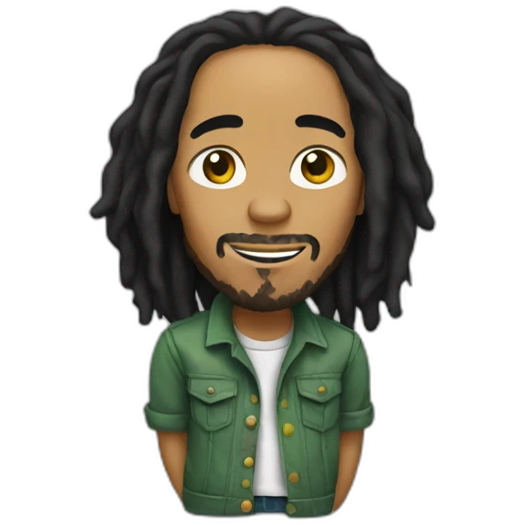 Bob Marley emoji