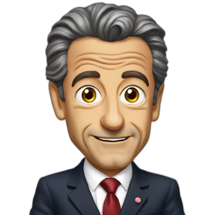 Nicolas Sarkozy qui boi emoji