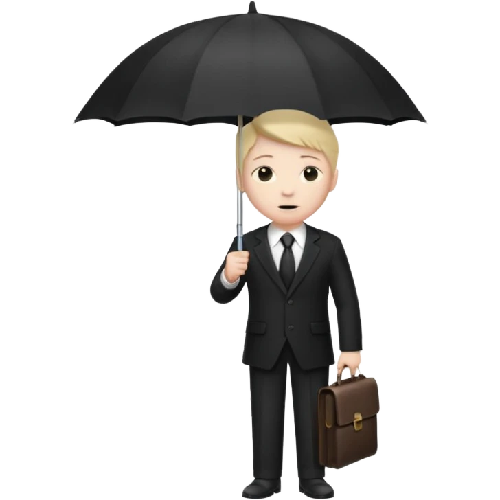 Number five Academia Umbrella emoji