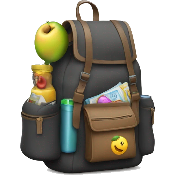 backpack giveaway emoji