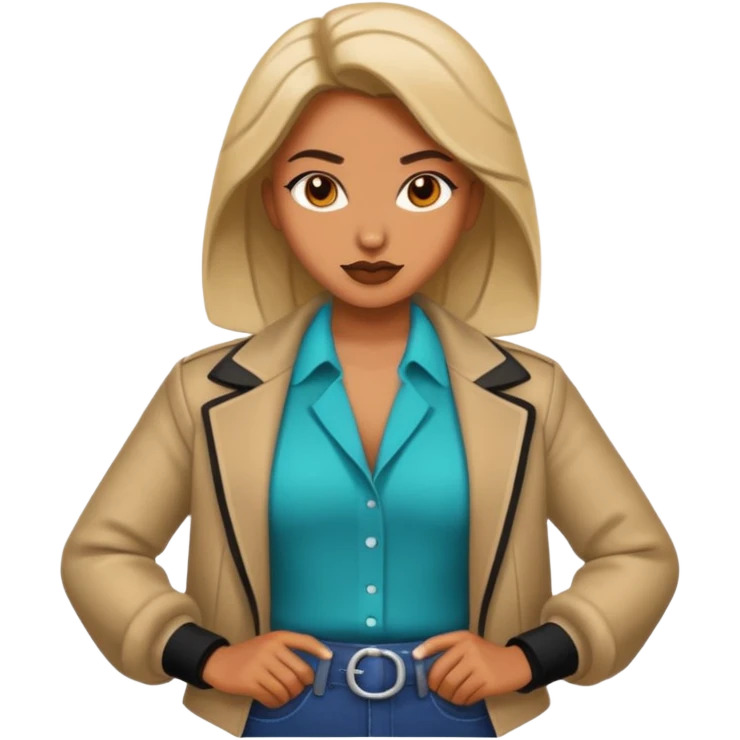 A baddie emoji