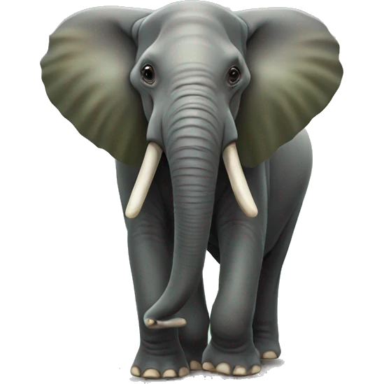 african forest elephant emoji