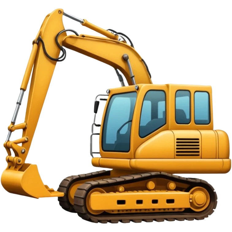 Rata en una excavadora  emoji