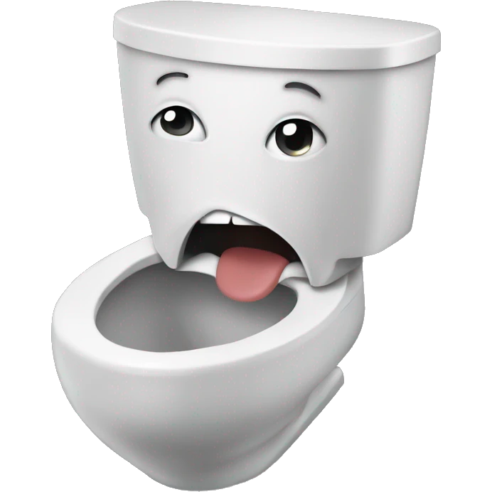 screaming skibidi toilet emoji