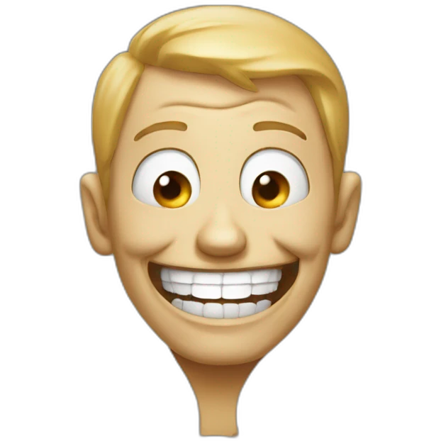 Mort de rire emoji