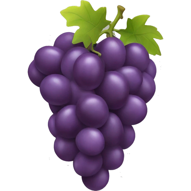 3D Grapes emoji  emoji