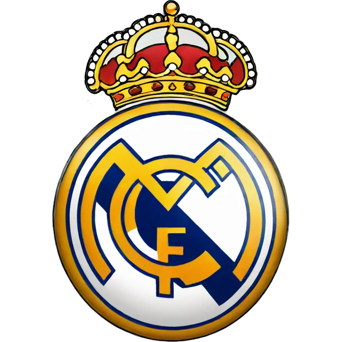 Real Madrid logo emoji