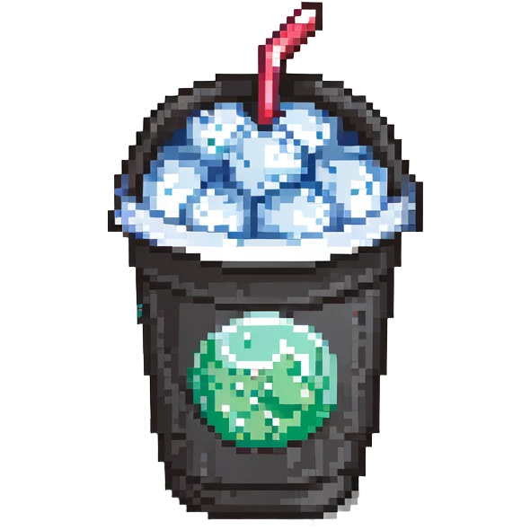 soda cup with ice and lid emoji
