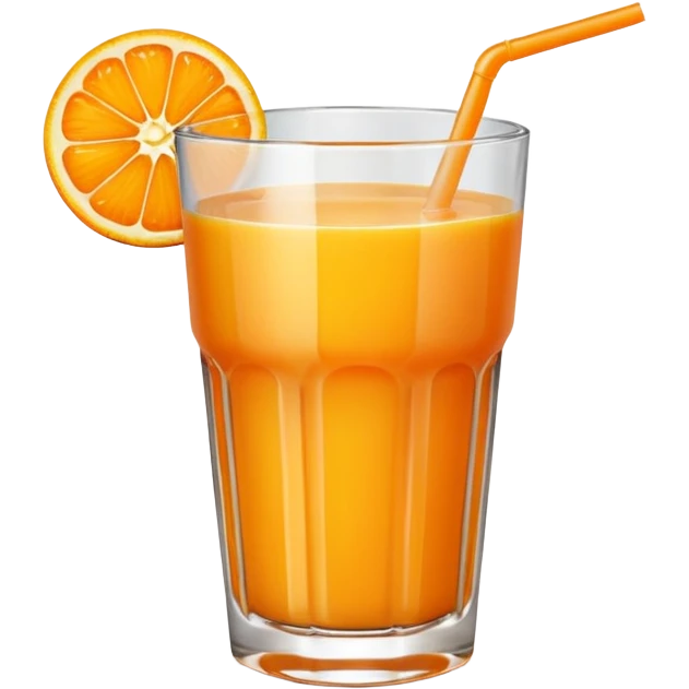 Orange juice emoji