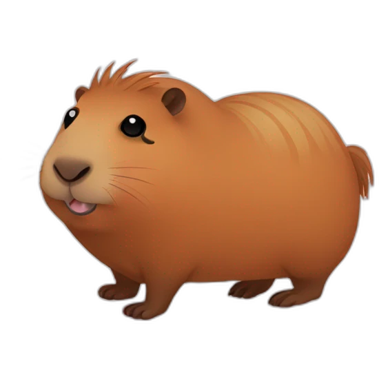 capybara in love emoji