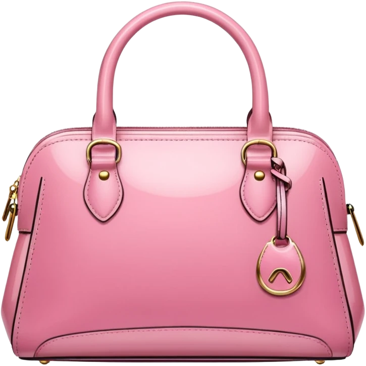 Pink bag emoji