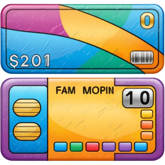 ticket à gratter emoji