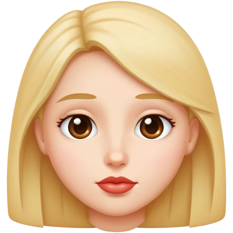 shy kissy face emoji