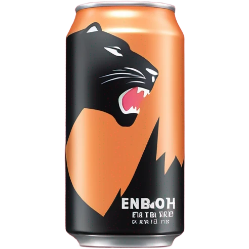 Peach Panther Energy Drink  emoji