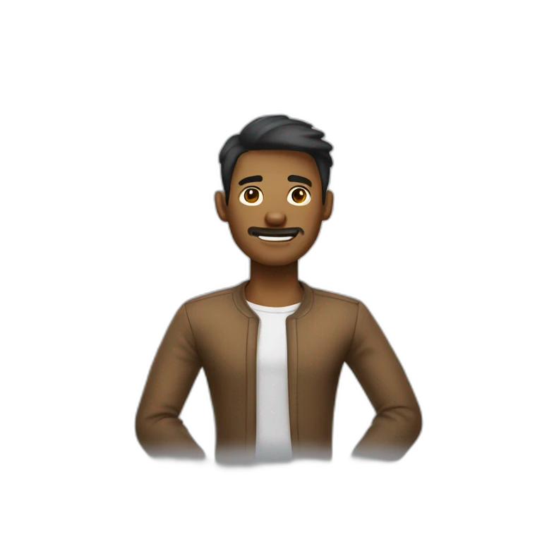 homme qui se fait tirer dessus emoji