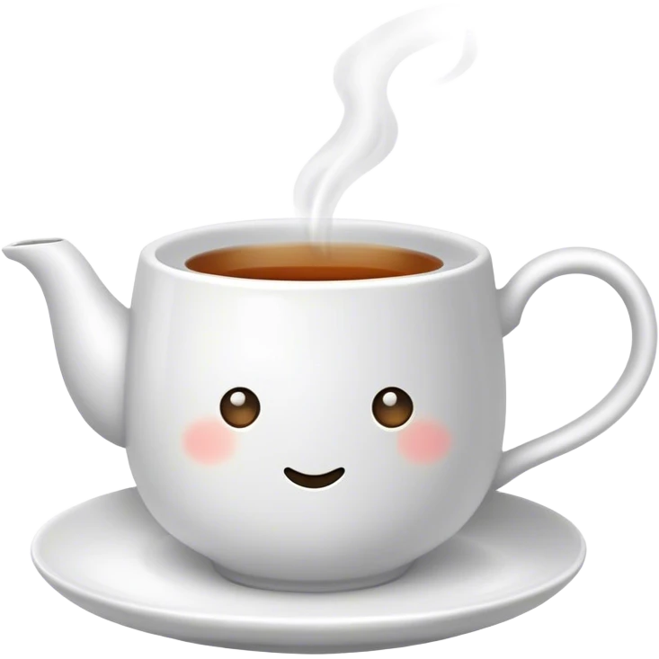 white cup of tea emoji
