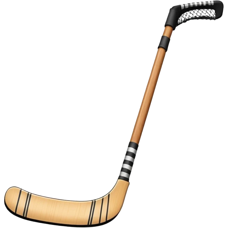 Hockey goalie stick emoji