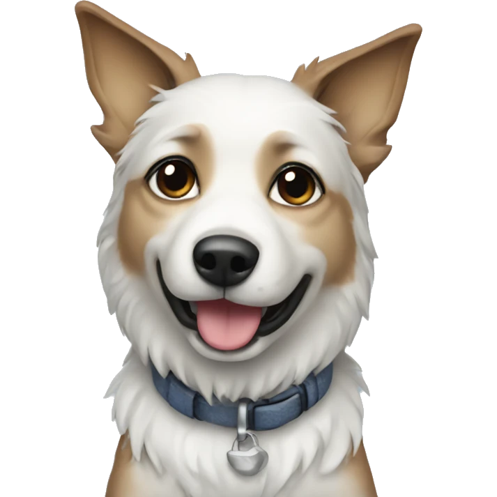 Winter dog  emoji