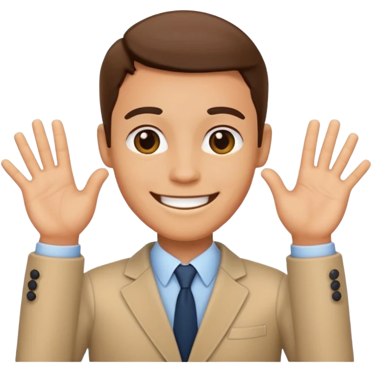 Jazz hands emoji